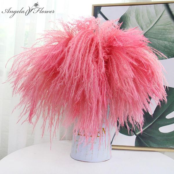 

decorative flowers & wreaths 25pc dried flower reed artificial home decor whisk daisy wedding arrangement christmas plants material