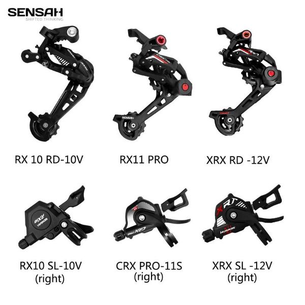 

bike derailleurs sensah rear rx10 crxpro xrx 10/11/12-speed shifter 7/8s m310 m360 mtb for m6000 m8000 m9100