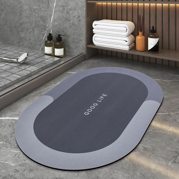 

carpets super absorbent bath mat non-slip bathroom carpet oval entrance door living room bedroom balcony area rug toilet floor mats