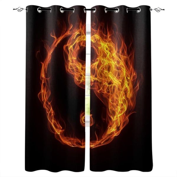 

tai chi sparks circular cool window treatments curtains valance blinds bedroom kids room decor curtain & drapes