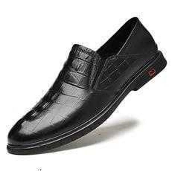 

tangzuo 9675 casual leather shoes, , 36-47, Black