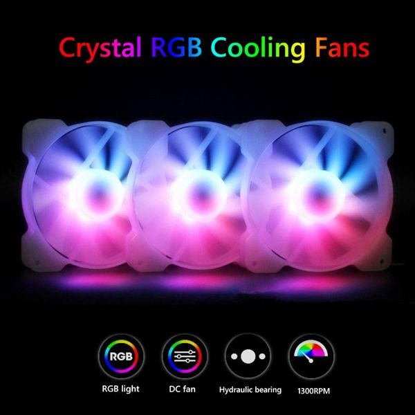 

fans & coolings lanshuo 120mm case fan rgb silent cooler 1300rpm deskcomputer cooling ventilador