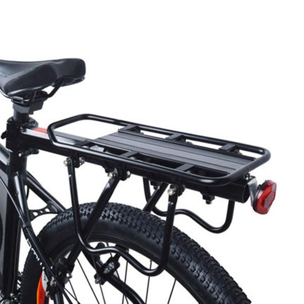 

car & truck racks cycling bicycle rear rack quick release aluminum alloy mtb bike carrier holder traveling luggage equipment