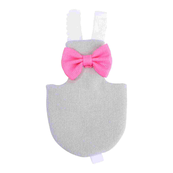 

other bird supplies diaper parrot flight suit clothes adjustable flying clothing pet (light grey-xs)
