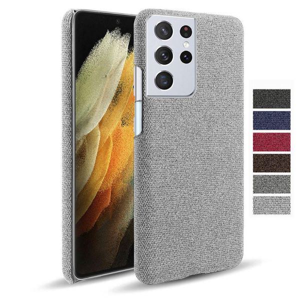 

cell phone mounts & holders febric antiskid case cloth texture fit cover for galaxy s21 plus s20 fe note 20 ultra m51 m31 a32 a42 a5