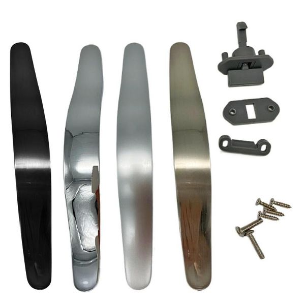 

parts door retainer catch for caravan camper rv handle lock installed on cupboard