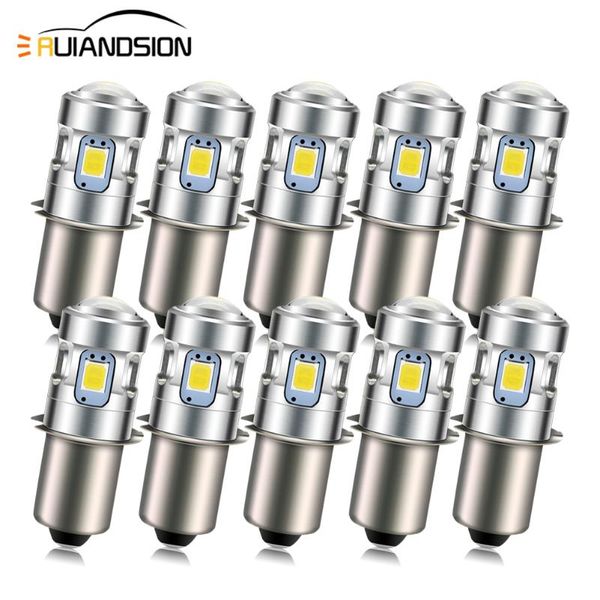 

emergency lights ruiandsion 10pcs 500lm p13.5s pr2 e10 screw thread 2835smd 4led 3v 4.5v 6v 6000k 4300k bulb bike moped engine li