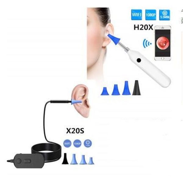 

cameras 5.5mm 1080p wireless wifi earpick endoscope ear camera
