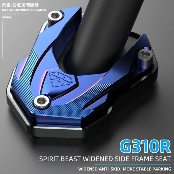 

other motorcycle parts spirit beast side stand extension pad modification accessories frame base support plate for g310r