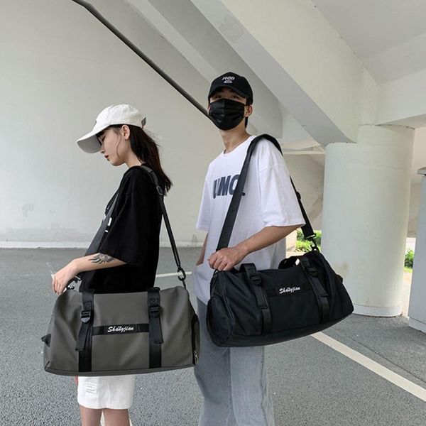 

duffel bags fashion men travel bag waterproof sports fitness gym handbags large capacity shoulder crossbody pack sac de voyage 2021