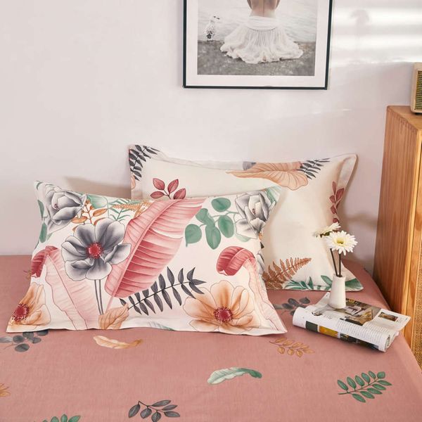 

pure cotton twill pillow case pure 48 * 74cm single family dormitory