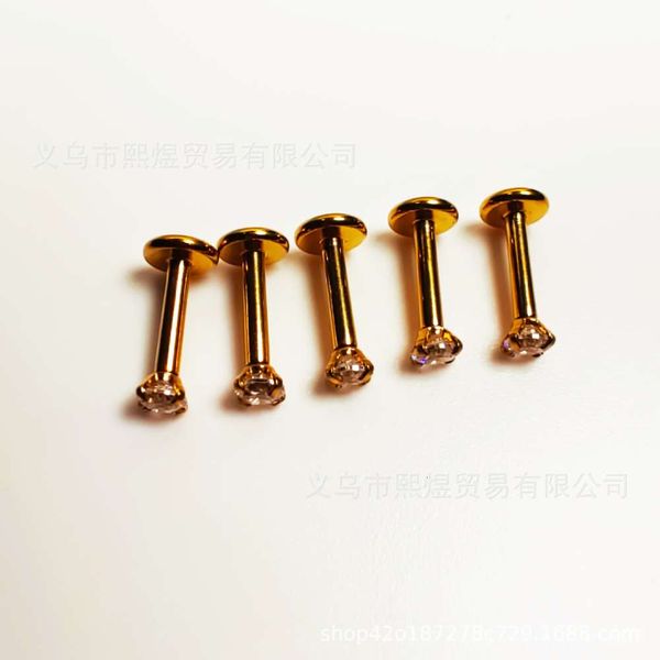 

fashion zircon lip nail human body puncture jewelry special-shaped stainless steel eyebrow tongue