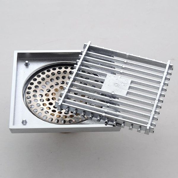 

other bath & toilet supplies vidric bathromm shower drain antique brass floor square waste grates deodorant strainer hair grate drains
