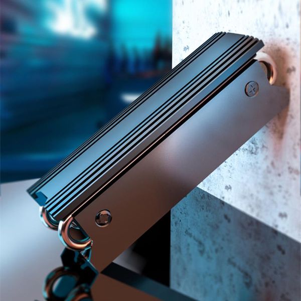 

fans & coolings aluminum alloy cooler safety m.2 ssd heatsink radiator household computer parts for nvme 2280 solid state drive