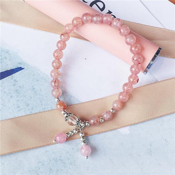 

charm bracelets bohemian pink crystal silver plated & bangles for women beads handmade bracelet sets boho jewelry b551, Golden;silver