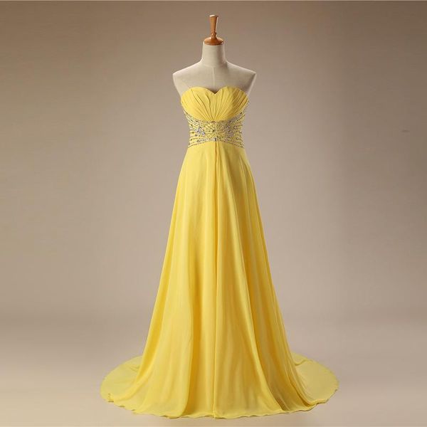 

party dresses tiffany sweetheart evening long backless lace up beading formal dress women elegant yellow plus size, White;black