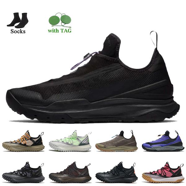 

acg ao classic black men women outdoor mountain non-slip shoes fossil sea glass olive fusion violet green abyss brown basalt flash crimson f