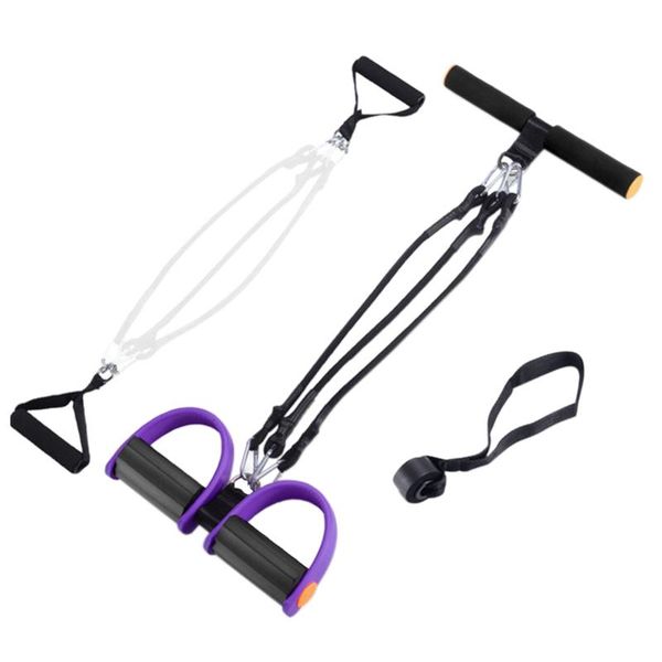 

resistance bands set exercise with door anchor handles legs ankle straps for training home workouts