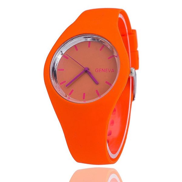 

ladies watch leather strap quartz watches sapphire simple style sports wristwatch montre de luxe color10, Slivery;brown
