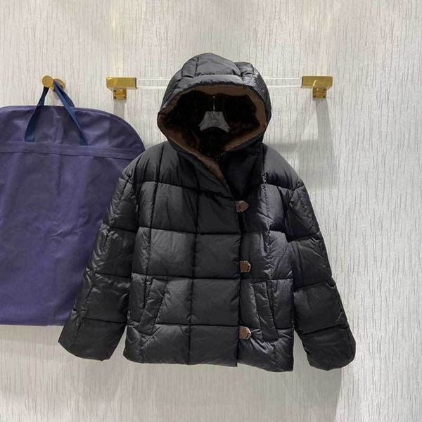

womens parkas down coat 2023fw fashion jacket classic flower printed parka warm outwear casual windbreaker women clothing, Black