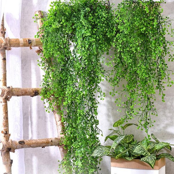 

decorative flowers & wreaths artificial plants flower admiralty plastic simulation fake potted wall hanging plant home decoration floral
