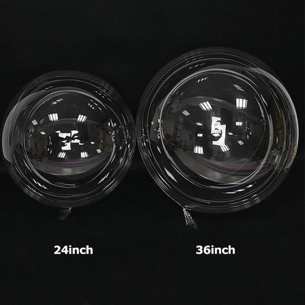 

party decoration transparent bobo ball bubble ballonnen "18" 24 "36" ballon clear christ home jumbo wedding h1p0