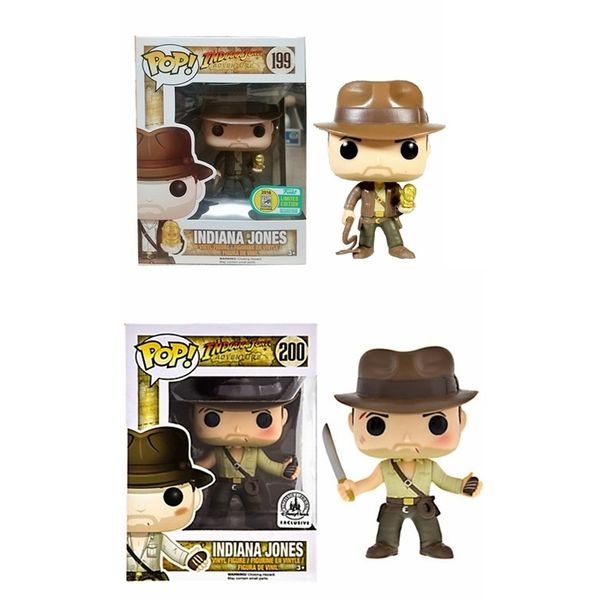 

funko pop treasure raider jones indiana hand-made model ornament toy