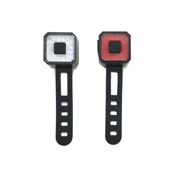 

bike lights bicycle light waterproof taillight led usb rechargable safety back riding warning saddle rear accessories