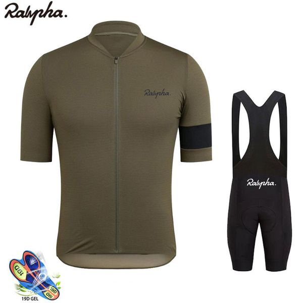 

ralvpha summer cycling jersey set breathable team racing sport bicycle mens clothing short bike sets, Black;blue