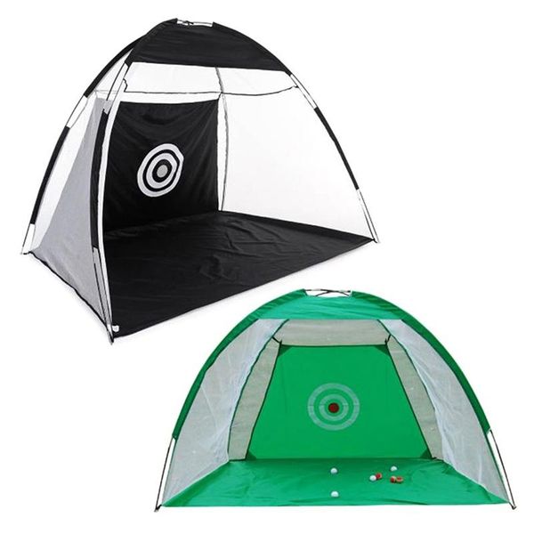 

golf training aids 3m foldable hitting cage indoor outdoor sports swing trainer garden grassland practice net w