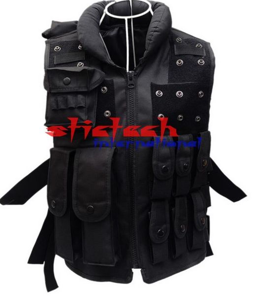 

hunting sets by dhl or ems 10pcs tactical vest mens outdoor black training army vests men waistcoat protective equipment, Camo