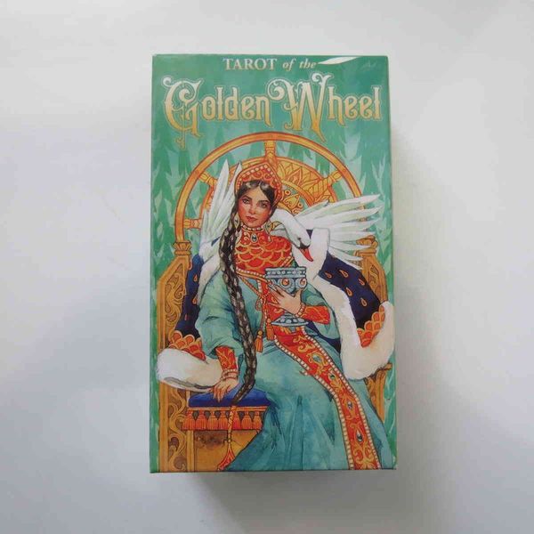 

new tarot oracles mysterious divination golden wheel tarot deck for women girls cards board game