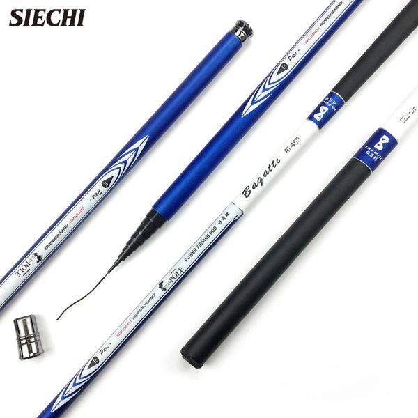 

boat fishing rods siechi ultralight superhard stream hand pole carbon fiber casting fish tackle 3.6/4.5/5.4/6.3/7.2 meters