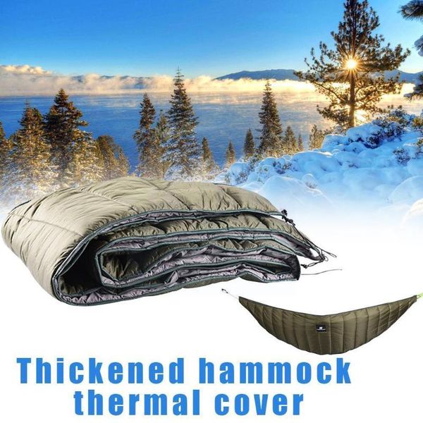 

sleeping bags outdoor hammock bag ultralight camping warm quilt portable cotton underquilt blanket under winter lazy q4x3