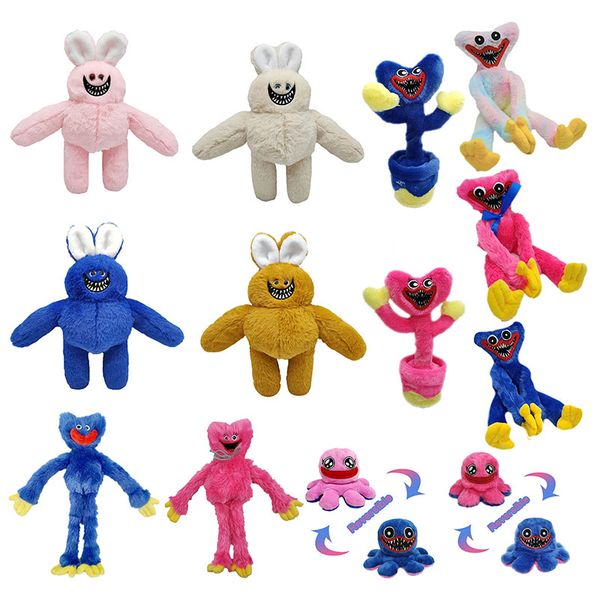 

huggy wuggy plush toy poppy playtime game singing and dancing doll 70cm backpack soft gift for kid toys