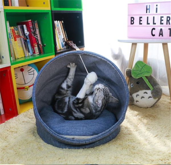 

cat sleeping bag small dog nesting bed met house with a ball double face cushion kennels & pens