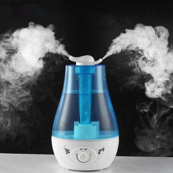 

humidifiers 3000ml ultrasonic air humidifier double sprayers for home office baby room big mist volume fog maker essential oil diffuser