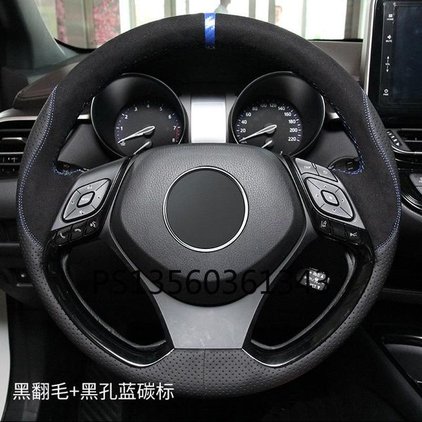 

steering wheel covers diy hand-stitched cover fit for 3 series 5 x3 x5 x6 x7 leather handle