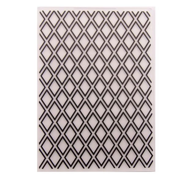 

craft tools diamond pattern plastic embossing folders template for diy scrapbooking crafts making po card holiday decoration