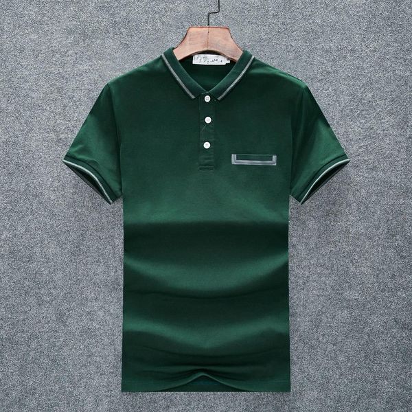 

22ss dropship crocodile polo tshirt shirt men solid cotton shorts polo summer homme t-shirts mens polos shirts poloshirt la883, White;black