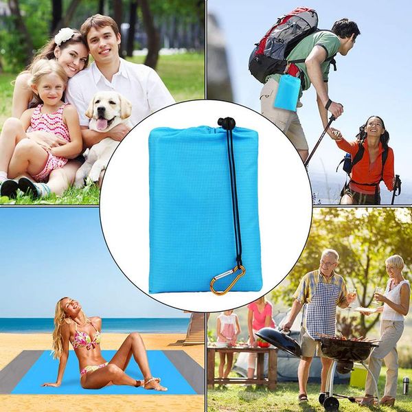 

outdoor pads waterproof beach blanket portable picnic mat camping ground