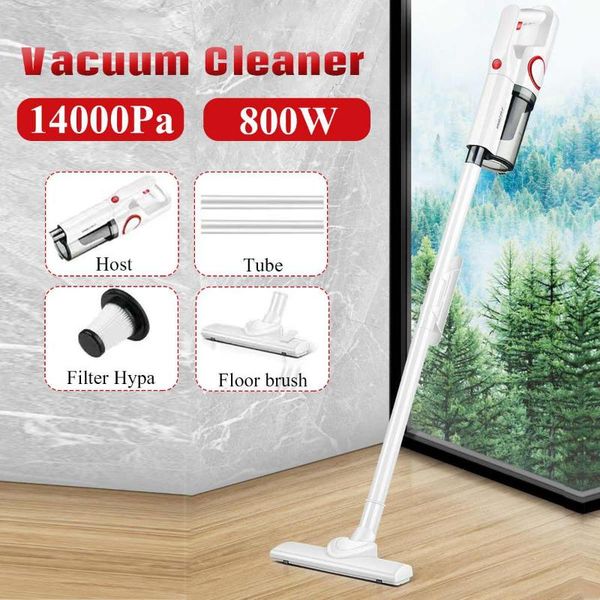 

becornce 800w 14000pa handheld vacuum cleaner intelligent all-surface brush all in one dust collector floor carpet aspirator cleaners
