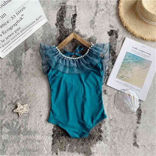 

factorypjqn swimsuit clothing 2021 summer fashion new girl's middle and small children's lovely one-piece suit women's tre, White;black