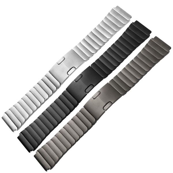 

watch bands 22mm refined steel watchband replaces huawei gt2 pro smart sports strap fashion nebula grey stainless chain, Black;brown