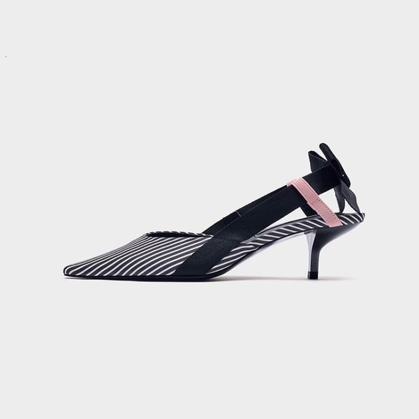 

sandal sharp tear high-fashion heels 2021 feminine summer sandals, Black