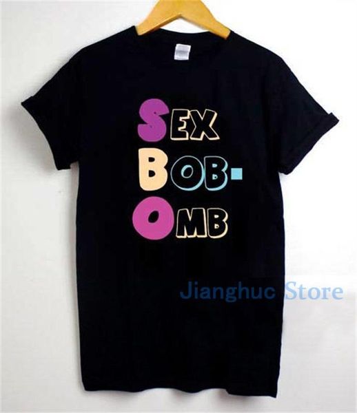 

men's t-shirts sexbobomb letter t-shirt for men and women tshirt, White;black