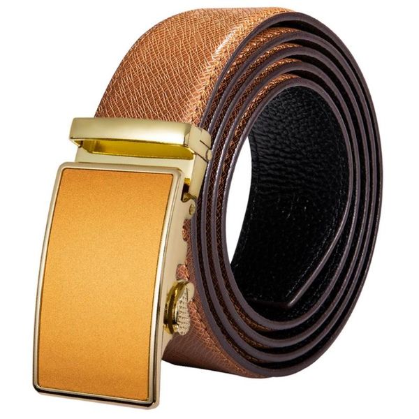 

belts fashion designer yellow leather for men automatic mens luxury cowhide genuine jeans strap, Black;brown