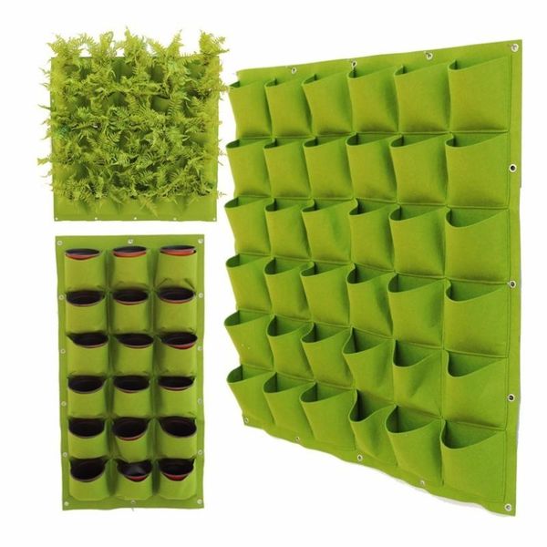 

planters & pots 2/72/68 three-dimensional vertical green plant pot wall hanging flower multi-layer combination balcony bonsai garden decor