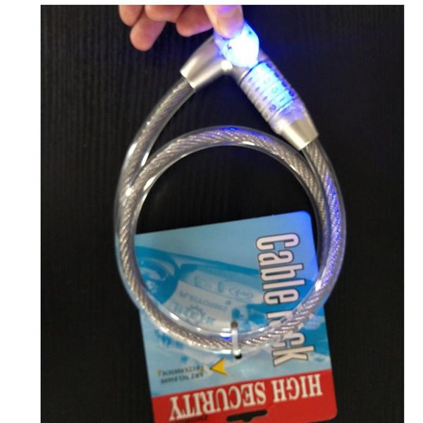 

bike locks lock /secure bicycle / 12 x800mm optical cable