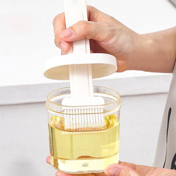 

tools & accessories silicone grill brush kitchen cake dessert cooking heat-resistant non-stick barbecue oil bakeware with lid